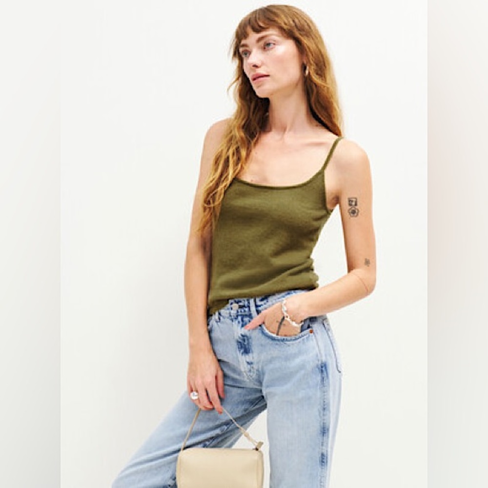 NWT Reformation Uma Cashmere Tank